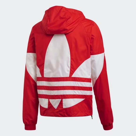 Adidas Originals Mens Big Trefoil Windbreaker FM7076 - Picture 5 of 11